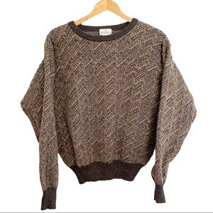 Vintage Neiman Marcus virgin wool sweater large